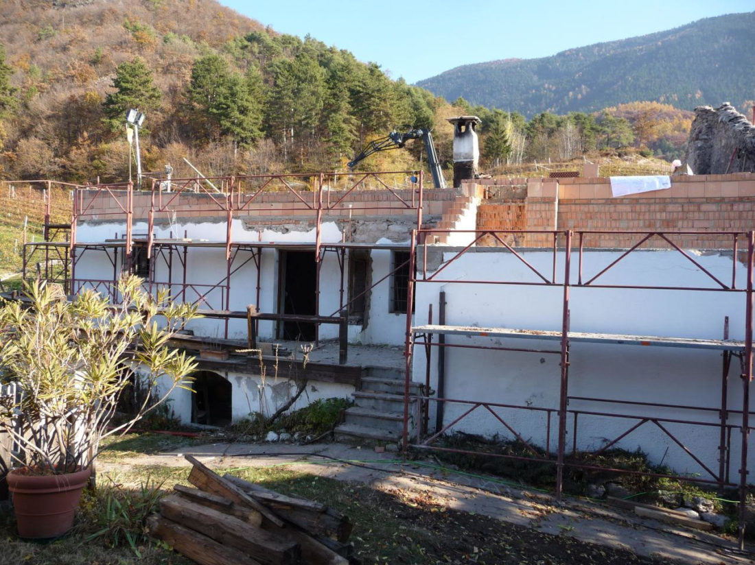 Crozzol Hof Buchholz Stiftung Steinkeller Bauernhof Südtirol