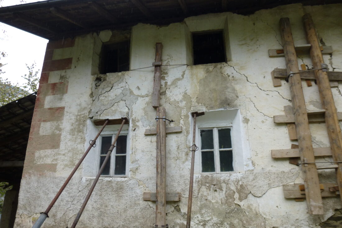 Aichnerhof Albeins Stiftung Steinkeller Förderung historischer Bauernhof